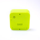 Time Timer 3" visuelt ur med alarm - 7,5 x 7,5 cm - Limegrøn farve.