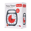 Time Timer PLUS visuelt ur med alarm - 60 min - Sort farve. - Billede 1