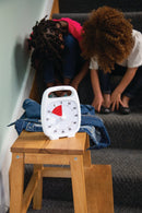 Time Timer PLUS visuelt ur med alarm - 60 min - Hvid farve. - Billede 1