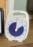 Time Timer PLUS visuelt ur med alarm - 120 min - Hvid farve. - Billede 1