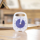 Time Timer PLUS visuelt ur med alarm - 120 min - Hvid farve. - Billede 1