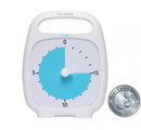 Time Timer PLUS visuelt ur med alarm - 20 min - Hvid farve. - Billede 1