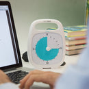 Time Timer PLUS visuelt ur med alarm - 20 min - Hvid farve. - Billede 1