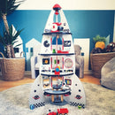 HAPE Rumstation i træ - 20 dele - Fra 3 år. - Billede 1