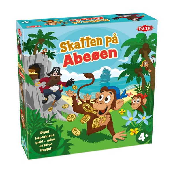 Skattejagt på Abeøen børnespil - Tactic - Fra 4 år - Billede 1