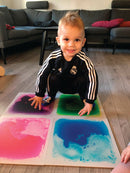 Sensoriske Gulvmåtter - Sæt med 4 stk - 30x30 cm - Stimove - Billede 1