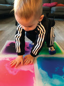 Sensoriske Gulvmåtter - Sæt med 4 stk - 30x30 cm - Stimove - Billede 1