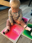 Sensoriske Gulvmåtter - Sæt med 4 stk - 30x30 cm - Stimove - Billede 1