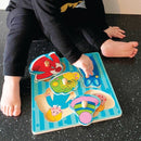 Knoppuslespil med Tøj - 4 brikker - Viga - Fra 12 mdr - Billede 1