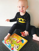 Knoppuslespil med Bondegård - 4 brikker - Viga - Fra 12 mdr - Billede 1