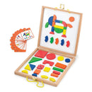 Magnetisk Aktivitetssæt i trææske - VIGA - Fra 3 år. - Billede 1