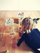 PAPO Ridderborg i træ - UDEN FIGURER - Fra 3 år - Billede 1