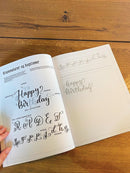 Malebog - Hand Lettering - Øvehæfte til Grundbog - Unicorn - Billede 1