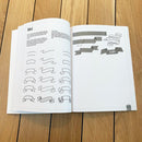 Malebog - Hand Lettering - Øvehæfte til Grundbog - Unicorn - Billede 1