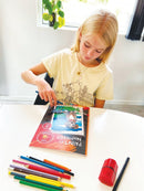 Malebog - Mal Efter Tal - Dyrebørn - fra 5 år - Billede 1