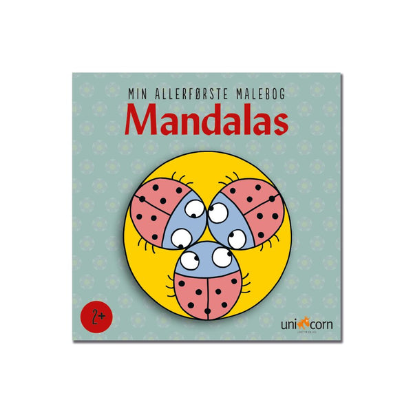 Mandalas Malebog - Min Allerførste Malebog - 40 sider - Fra 2 år - Billede 1