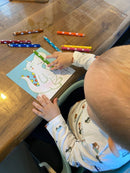 Malebog - Min Allerførste Malebog - 40 sider - Fra 2 år - Forlaget Unicorn - Billede 1