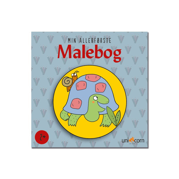 Malebog - Min Allerførste Malebog - 40 sider - Fra 2 år - Forlaget Unicorn - Billede 1
