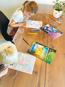 Malebog - Mal Efter Tal - Enhjørninger fra 5 år - Billede 1