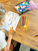 Malebog - Mal Efter Tal - Enhjørninger fra 5 år - Billede 1