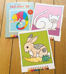 Malebog - Mal Efter Tal - Alverdens Dyr fra 5 år. - Billede 1