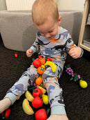 Legemad i træ fra MaMaMeMo - Frugt - 24 dele.