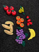 Legemad i træ fra MaMaMeMo - Frugt - 24 dele.