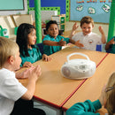 Easi-Listener bærbar CD/MP3 afspiller med 6 stik til høretelefoner. - Billede 1