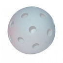 Hockeybold hvid med huller - 1 stk. - Billede 1