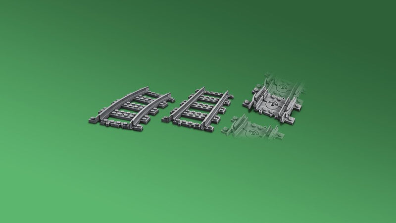LEGO City Trains: Skinner - 20 dele - Billede 1