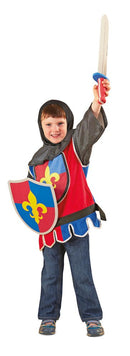 Udklædning - Ridder - 4 dele - 3-6 år - Billede 1