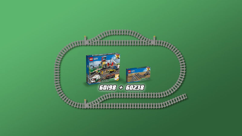 LEGO City Trains: Skiftespor - 8 dele - Billede 1