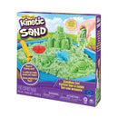 Kinetic Sand - Sandkasse med 455 gram magisk sand - Grøn farve. - Billede 1