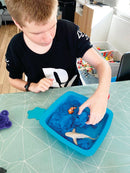 Kinetic Sand - 3 x Sandkasse med 455 gram magisk sand - Fra 3 år - Billede 1