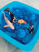 Kinetic Sand - 3 x Sandkasse med 455 gram magisk sand - Fra 3 år - Billede 1