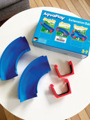 Aquaplay Tilbehør - Buede kanal stykker inkl. samling - 2 stk. - Billede 1