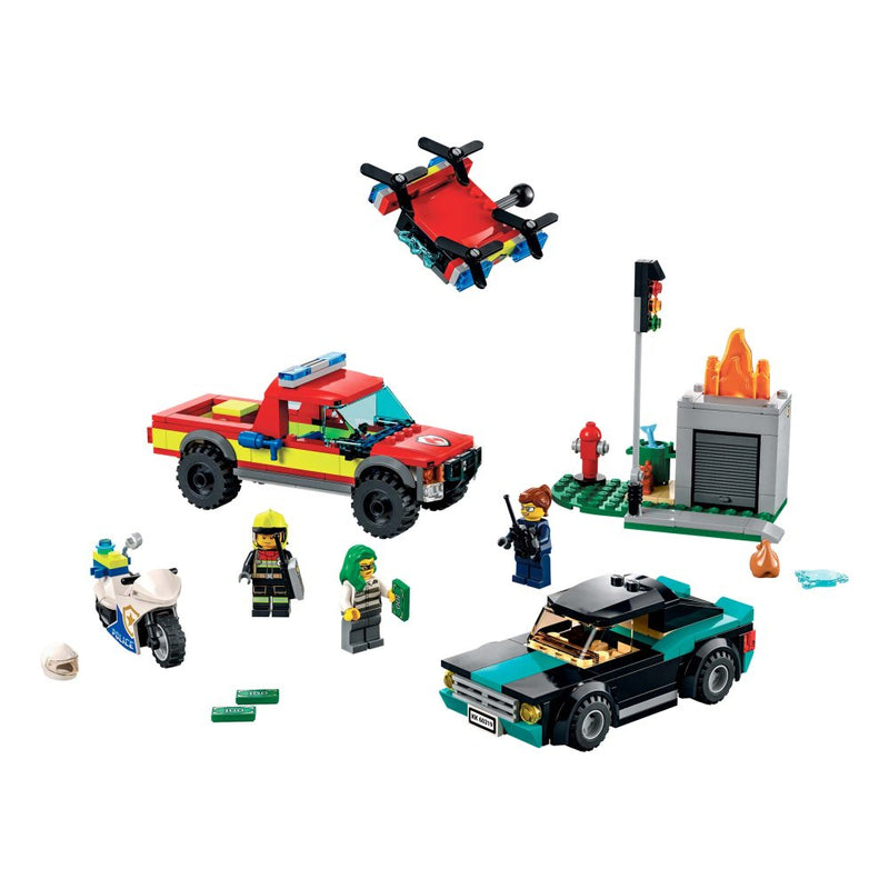 LEGO City Fire - Brandslukning - 60319 - 295 dele - Billede 1