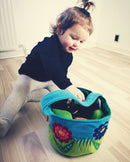 Samtalekurv med insekter i stof - fra 6 mdr. - Billede 1