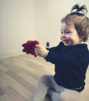 Samtalekurv med insekter i stof - fra 6 mdr. - Billede 1