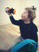 Samtalekurv med insekter i stof - fra 6 mdr. - Billede 1