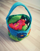 Samtalekurv med insekter i stof - fra 6 mdr. - Billede 1