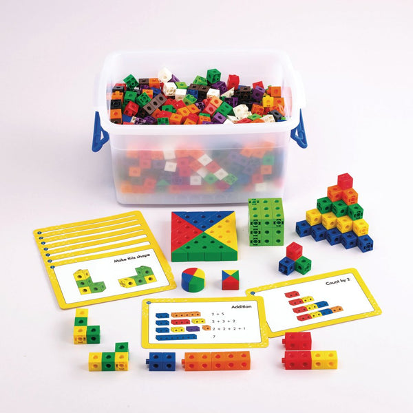 2x2 Centimeter Cubes Klassesæt - 542 dele - EDX Education - Fra 3 år - Billede 1