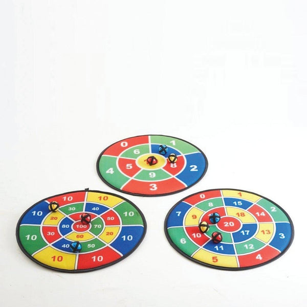 Dartspil i Velcro - 3 forskellige - 9 bolde. - Billede 1