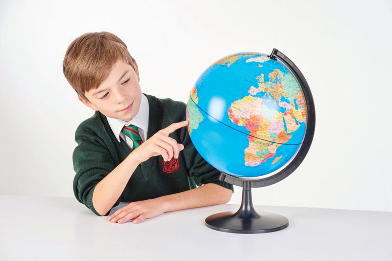 Globus med Jorden - Med Engelske navne - (politisk) - Ø28 cm. - Billede 1