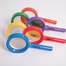 Regnbue Forstørrelsesglas - 6 stk - 3 x Zoom - TickiT - Fra 3 år. - Billede 1