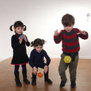 Blinkende Irregulære Hoppebolde - Sæt med 4 stk - Ø:7 cm - Billede 1