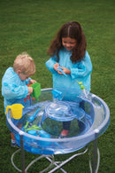 Rundt vandkar med stander og låg - Ø:75 x H:58 cm. - Billede 1