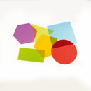 Geometriske Figurer til leg på Lyspanel - 6 stk. - Billede 1