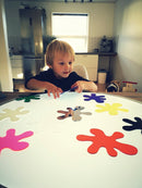 Splatter Klatter til Lyspanel - Sæt med 10 stk. - Billede 1