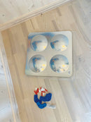 Sansespejl med 4 kupler - 1 stk - Fra 1 år - TickiT. - Billede 1